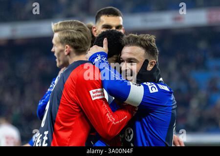 Basel, Schweiz. März 2025. Basel, Schweiz, 01. März 2025: Torschütze Xherdan Shaqiri (10 Basel) beim Super League Fußball Spiel zwischen dem FC Basel 1893 und dem FC Sion im St. Jakob-Park in Basel. Philipp Kresnik (Philipp Kresnik/SPP) Credit: SPP Sport Press Photo. /Alamy Live News Stockfoto