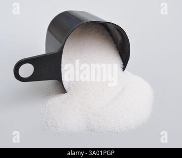 Natriumcarbonat, auch bekannt als Waschnatron, Natronlauge und Natronkristalline, ist die anorganische Verbindung mit der Formel Na2CO3 Stockfoto