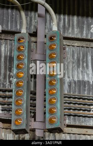 Der stillgelegte, verlassene und abgerissene Carrie Furnace in Rankin, PA Stockfoto