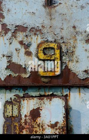 Der stillgelegte, verlassene und abgerissene Carrie Furnace in Rankin, PA Stockfoto