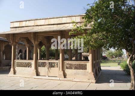 Grab von tansen, Gwalior, Madhya Pradesh, Indien, Asien Stockfoto