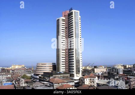 Marktaufbau der Bombay Stock Exchange (BSE) in Bombay Mumbai, Maharashtra, Indien, Asien Stockfoto