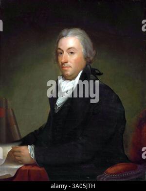 Robert R. Livingston, Robert Livingston (1746–1813) US-amerikanischer Politiker und Gründervater der Vereinigten Staaten. Stockfoto