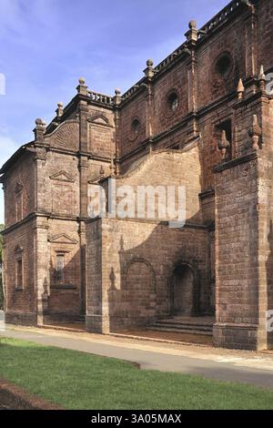 Basilika von Bom Jesus im 17. Jahrhundert Old Goa, Indien, Asien Stockfoto