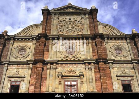 Basilika von Bom Jesus im 17. Jahrhundert, Old Goa, Indien, Asien Stockfoto