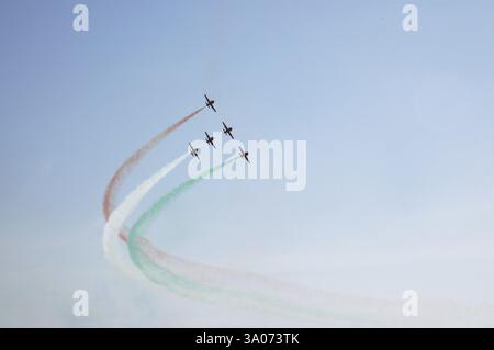 Flugschau der Air Force India, 17. oktober 2004, Marine Drive, Bombay Mumbai, Maharashtra, Indien, Asien Stockfoto