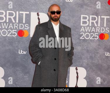 London, Großbritannien. März 2025. Ghazi nimmt an den BRIT Awards 2025 bei der O2 in Greenwich, London, Teil. (Foto: Cat Morley/SOPA Images/SIPA USA) Credit: SIPA USA/Alamy Live News Stockfoto