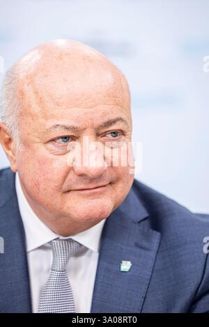 Christian Stocker, OEVP-Hauptsitz in Wien, Österreich, am 10. Januar 2025. - 20250110 PD14098 Credit: APA-PictureDesk/Alamy Live News Stockfoto