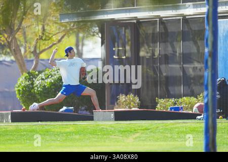 Shohei Ohtani (Dodgers), 10. Februar 2024: Los Angeles Dodgers Shohei Ohtani, die freiwillige Ausbildung auf der Camelback Ranch in Glendale, Arizona, USA. (Foto von Creative 2/AFLO) Stockfoto