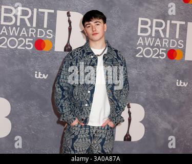 London, Großbritannien. März 2025. CamrinWatsin nimmt an den BRIT Awards 2025 beim O2 in Greenwich, London Teil. (Foto: Cat Morley/SOPA Images/SIPA USA) Credit: SIPA USA/Alamy Live News Stockfoto