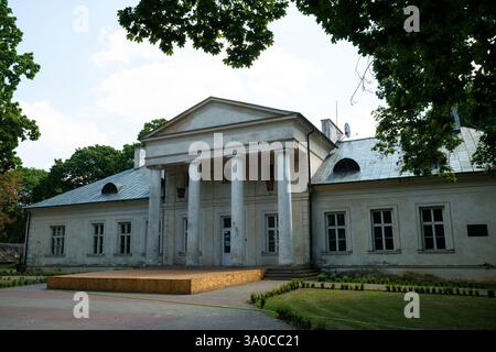 Dębinki, Gmina Zabrodzie, im Kreis Wyszków, Woiwodschaft Masowien, im Osten Zentralpolens Stockfoto