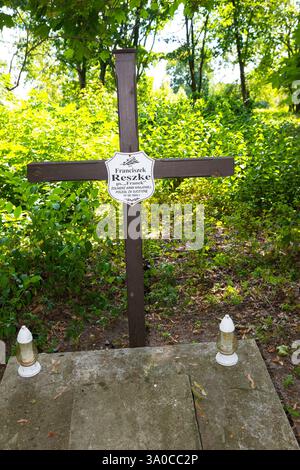 Dębinki, Gmina Zabrodzie, im Kreis Wyszków, Woiwodschaft Masowien, im Osten Zentralpolens Stockfoto