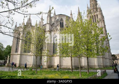 Erkunden Sie die Stadt Bordeaux, Frankreich. Stockfoto