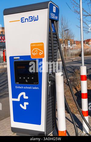 Ladestationen für Elektrofahrzeuge. Hochwertige Fotos Stockfoto
