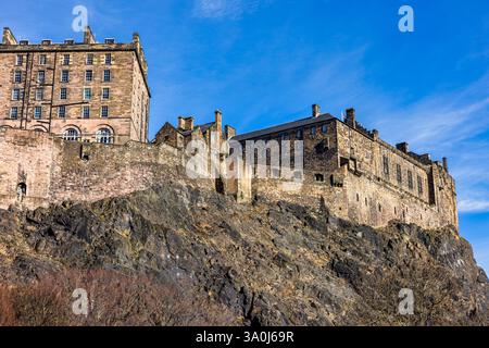 Edinburgh Castle in Edinburgh, Schottland Stockfoto