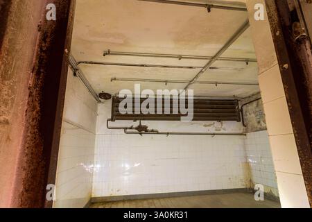 KZ Mauthausen, Gaskammer Mauthausen Donau Oberösterreich, Oberösterreich Stockfoto