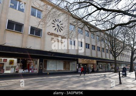 Cavendish House, The Promenade, Cheltenham, Gloucestershire, England. 4 März 2025 Bild von Andrew Higgins/©Thousand Word Media Ltd Stockfoto