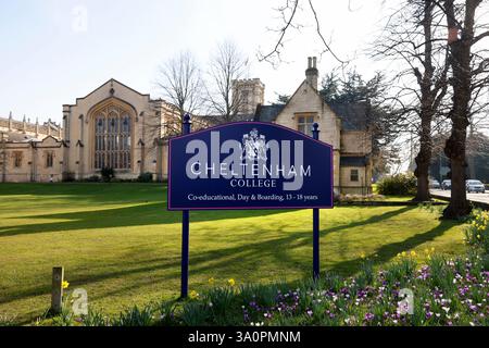 Cheltenham College, Cheltenham, Gloucestershire, England. - 4 März 2025 Foto von Andrew Higgins/©Thousand Word Media Ltd 2025 Stockfoto