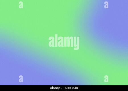 Bunter kobaltvioletter grüner abstrakter Hintergrund. Farbverlauf. Abbildung der Struktur des Rauschgradienten. Wunderschöne Wellenlinie Stockfoto