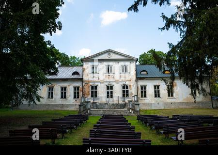 Dębinki, Gmina Zabrodzie, im Kreis Wyszków, Woiwodschaft Masowien, im Osten Zentralpolens Stockfoto