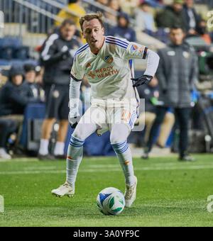 CHESTER, PA, USA - 1. MÄRZ 2025: MLS-Spiel zwischen Philadelphia Union und FC Cincinnati. ***NUR REDAKTIONELLE VERWENDUNG*** Stockfoto