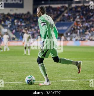 CHESTER, PA, USA - 1. MÄRZ 2025: MLS-Spiel zwischen Philadelphia Union und FC Cincinnati. ***NUR REDAKTIONELLE VERWENDUNG*** Stockfoto