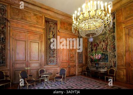 Elysée Palace alias Hôtel d'Evreux, offizielle Residenz des Präsidenten der Französischen Republik in Paris, Frankreich Stockfoto