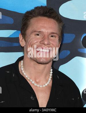 Hollywood, USA. März 2025. Tony Cavalero kommt am Mittwoch, den 5. März 2025, bei HBO's The Righteous Gemstones Final Season Los Angeles Premiere in den Paramount Studios in Hollywood, KALIFORNIEN an. (Foto: Juan Pablo Rico/SIPA USA) Credit: SIPA USA/Alamy Live News Stockfoto