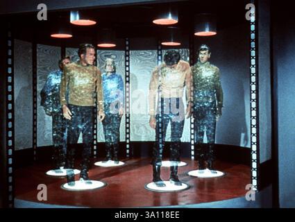 Star Trek William Shatner Und Leonard Nimoy Stockfoto