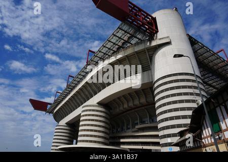 San Siro Stadion Italien Mailand Stockfoto