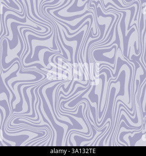 Vektor nahtlose Muster mit geschmolzenem gesalzenem Karamell. Wirbeln Sie den welligen Hintergrund mit flüssigem Karamell und Milch Stock Vektor