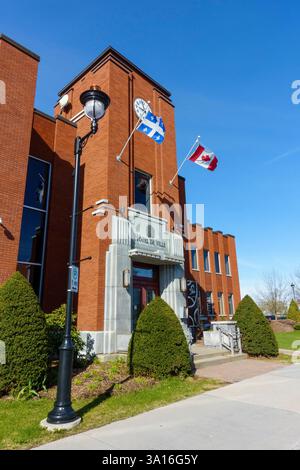 Kanada, Quebec, Provinz Quebec, Drummondville, Rathaus Stockfoto