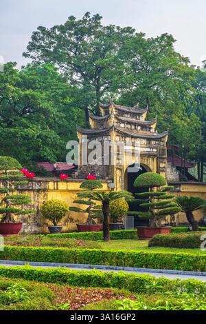 Vietnam, Hanoi, Viertel Ba Dinh, Zitadelle Thang Long (UNESCO-Weltkulturerbe) Stockfoto