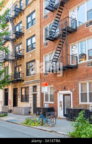 Usa, New York State, New York City, Brooklyn Heights Stockfoto