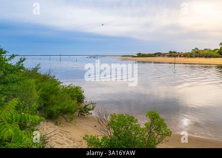 Frankreich, Gironde, La Teste-de-Buch, Tour du Bassin d'Arcachon Stockfoto