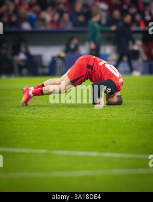 München, Deutschland. März 2025. Florian Wirtz (LEV) FC Bayern München - Bayer Leverkusen 05.03.2025 Copyright (nur für journalistische Zwecke) by : Stockfoto