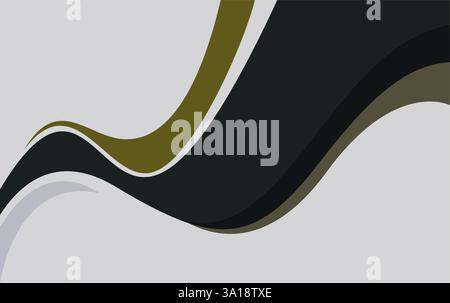 Abstrakter Welliger Moderner Abstrakter Hintergrund Vektor Stock Vektor