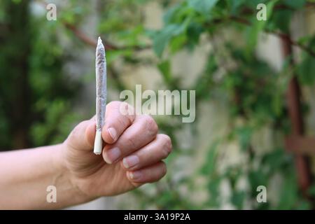 Frisch gebautes Gelenk Stockfoto