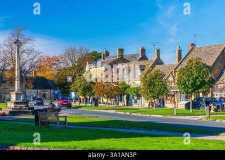 Großbritannien, Großbritannien England Großbritannien, Cotswolds, British Isles Worcestershire, Broadway Stockfoto