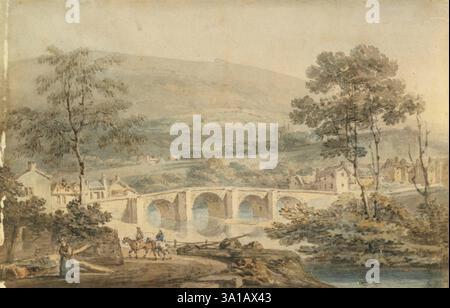 Matlock, 1794. Stockfoto