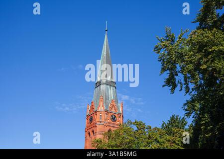 St. Martin's Church, Nienburg/Weser, Niedersachsen, Deutschland, Europa Stockfoto