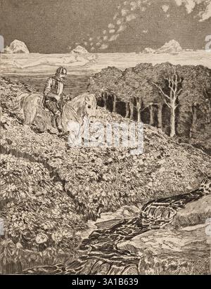 Traumweg (Off in a Dream), Platte 35, 1915. Stockfoto