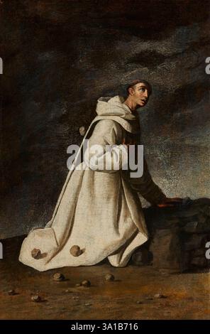 Fray Tomás Vives, ca. 1636. Stockfoto