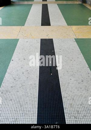 Terrazzo-Boden Stockfoto