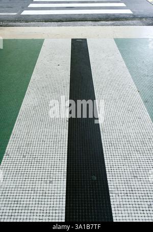Terrazzo-Boden Stockfoto