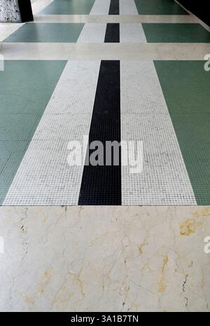 Terrazzo-Boden Stockfoto