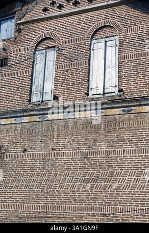 Altes Haus, Pune, Maharashtra, Indien, Asien Stockfoto