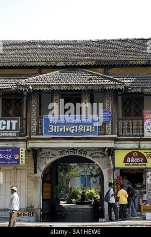 Altes Haus, Pune, Maharashtra, Indien, Asien Stockfoto