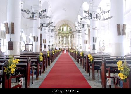 St. Thomas Kathedrale Kirche erbaut 1715 bis 1719, Fort, Bombay Naw Mumbai, Maharashtra, Indien, Asien Stockfoto