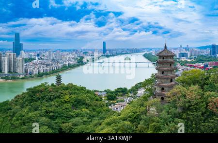 Panlong Mountain Park in Liuzhou, Guangxi, China Stockfoto